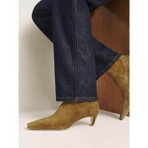 Reformation Tan Ankle Boots